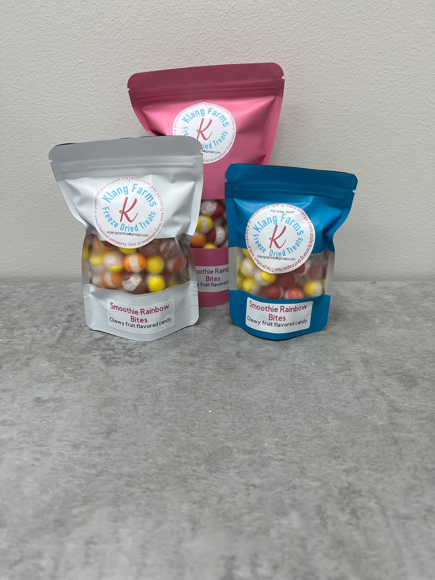 Smoothie Rainbow Bites