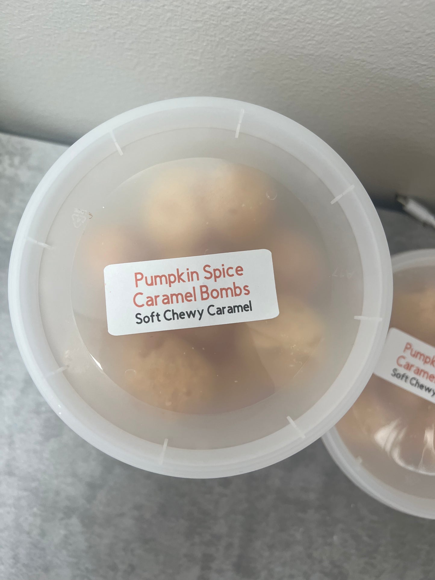 Pumpkin Spice Caramel Bombs